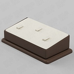 Подставка для 3 колец/наклонная/3 вертикальных язычка/основание