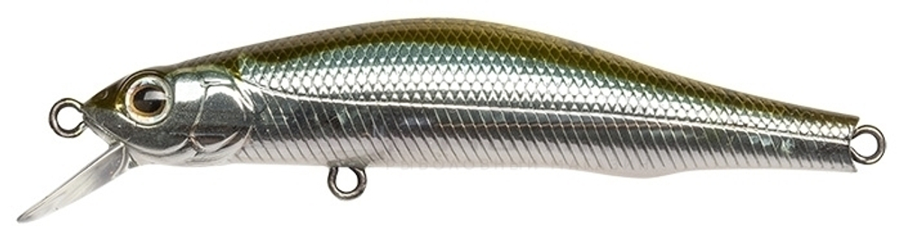 Воблер ZipBaits Rigge 90MN Secret, 821, Ivory Back Silver