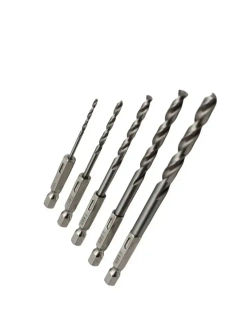 Набор сверл по металлу c шестигранным хвостовиком 5 шт VIRA