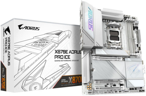 Материнская плата ATX GIGABYTE X870E AORUS PRO ICE
