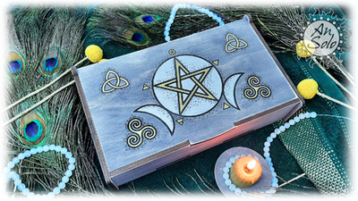 Шкатулка на 3 колоды таро "Хранитель"