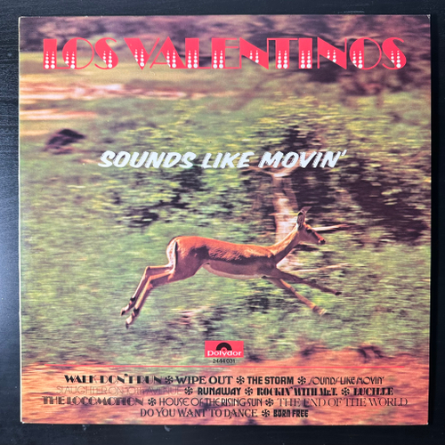 Los Valentinos ‎– Sounds Like Movin (Дания 1975г.)