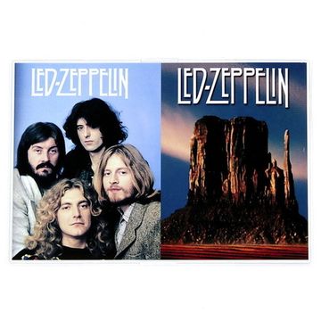 Обложка Led Zeppelin группа + каньон (153)
