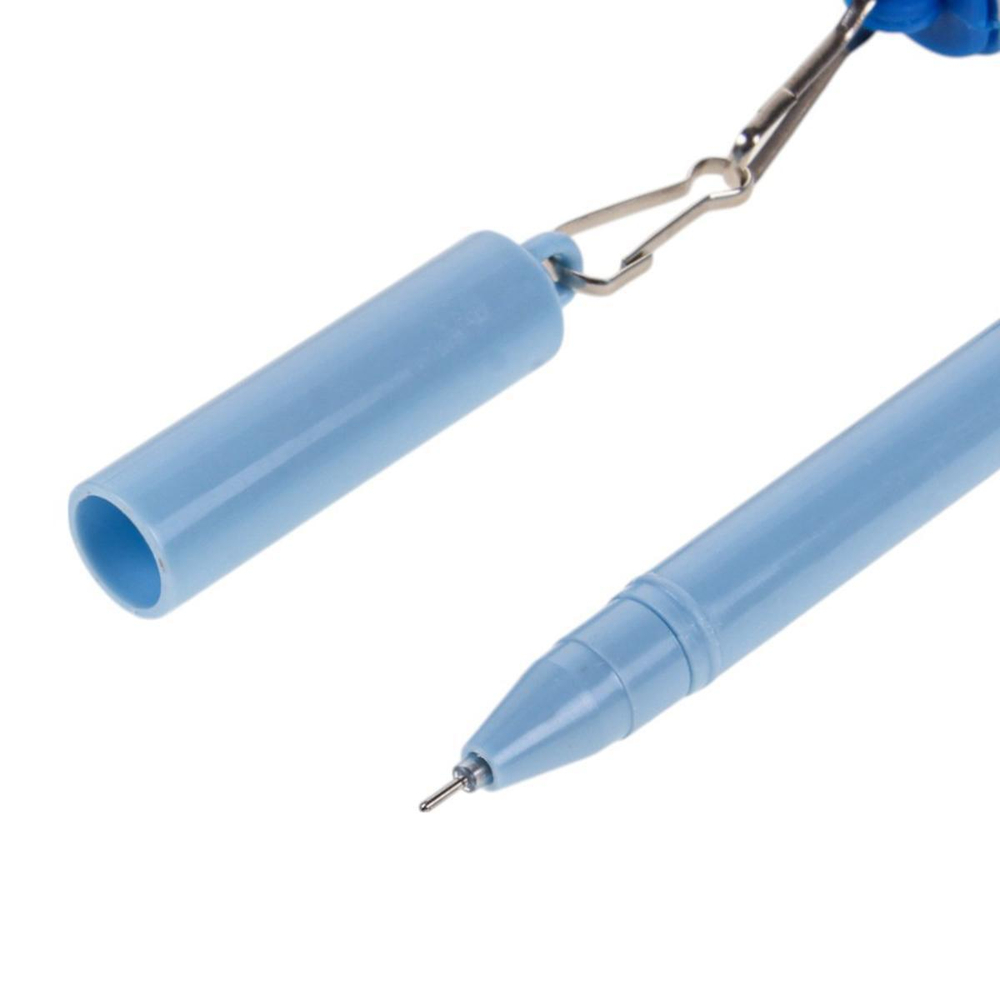 Ручка гелевая "Кеды", 0,5мм, синяя, с игрушкой, 4 вида микс (Комплект 40шт.)