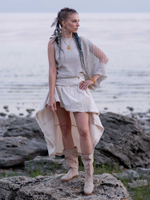 Юбка-трансформер Chintamani из необработанного хлопка