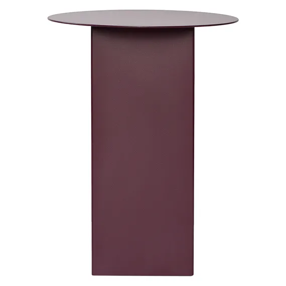 Столик журнальный Silje, Ø38х50 см, сливовый
