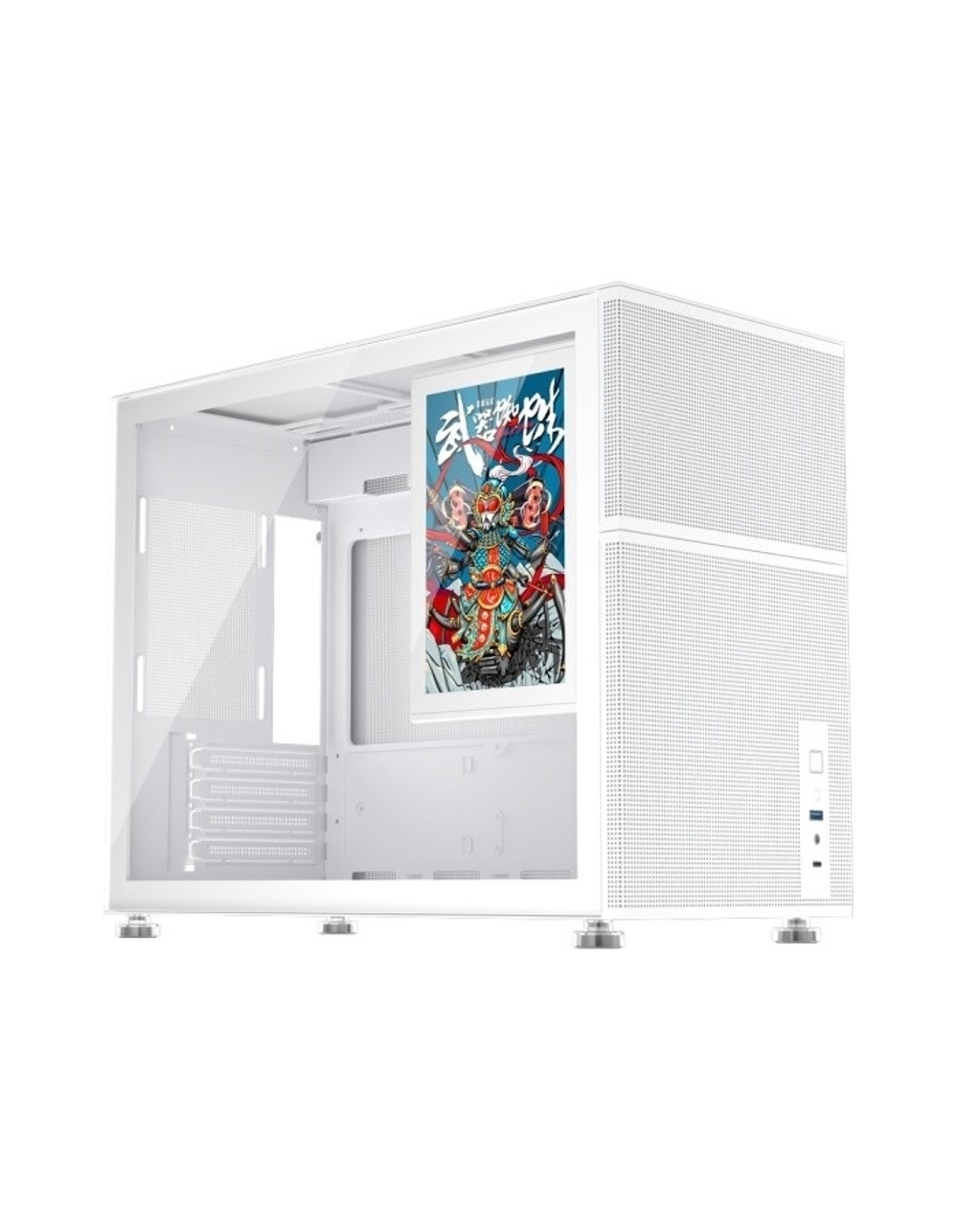 1STPLAYER MIKU Mi6 EV White / mATX, 8" LCD display, USB-C / Mi6-EV-WH