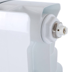 STOUT Space 500 9 секции радиатор биметаллический нижнее правое подключение RAL9016