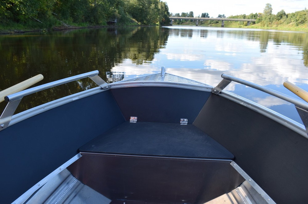 Алюминиевая лодка WELLBOAT-43-0