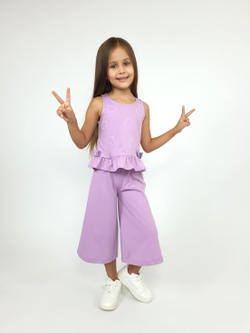 02-148-1 Комплект для девочки (туника+брюки)