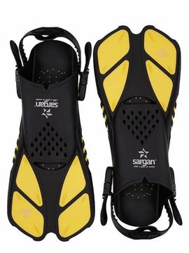 Ласты регулируемые Sargan Легкие размер 41-46 желтый