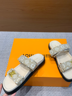 Louis Vuitton Bom Dia Flat Comfort Mule
