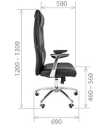 Офисное кресло CHAIRMAN VISTA, экокожа