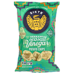 Siete, картофельные чипсы, морская соль серрано и уксус, 156 г (5,5 унции)