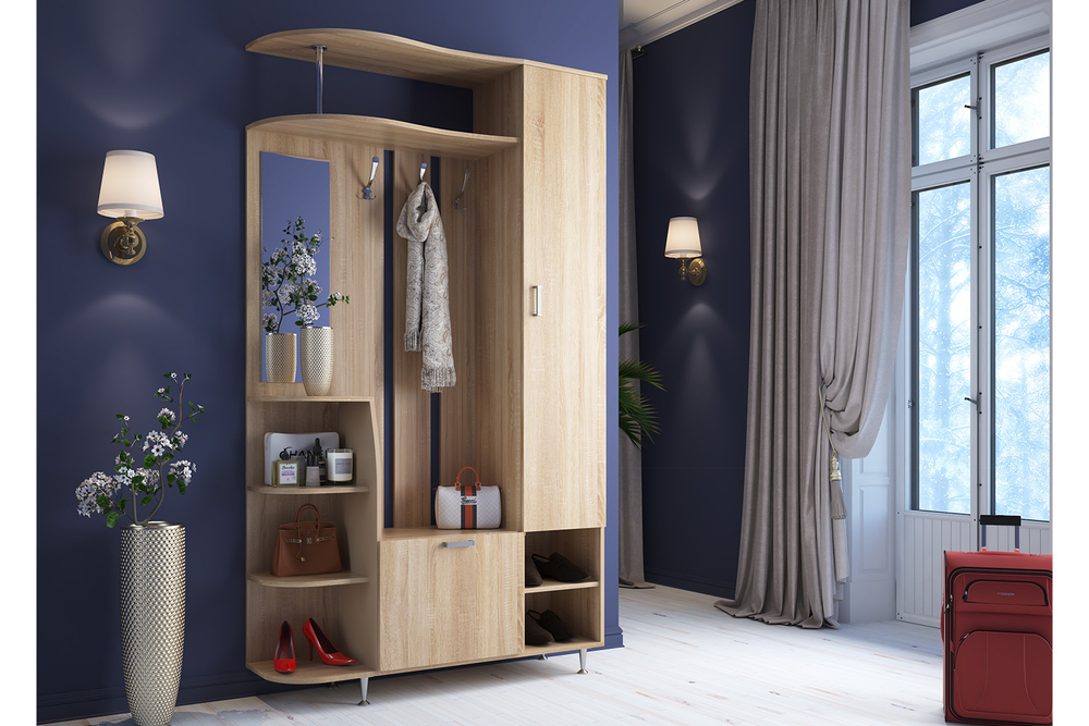 Прихожая Лика №2 1,2м, Сонома