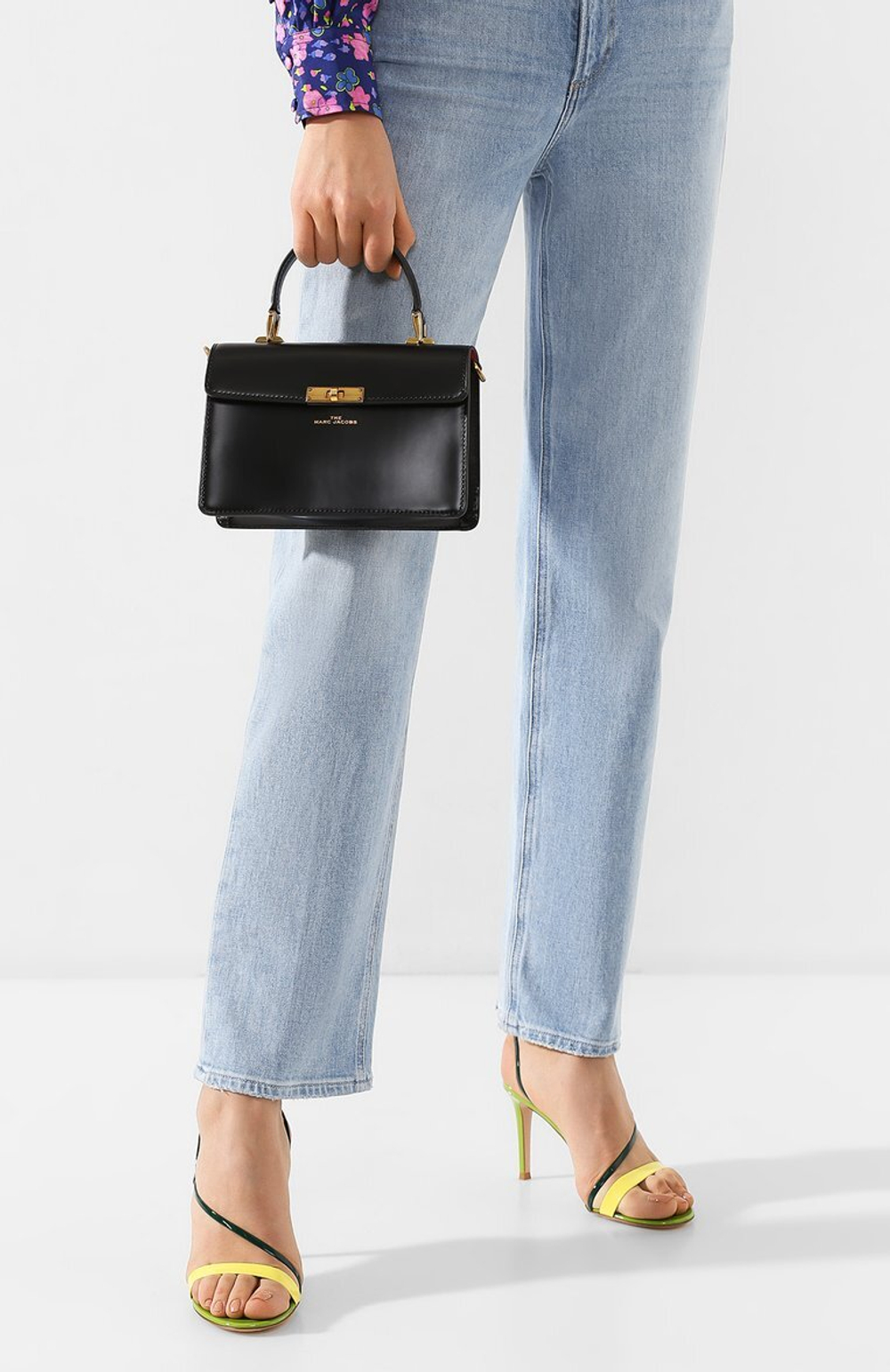СУМКА MARC JACOBS THE DOWNTOWN COW LEATHER BAG BLACK