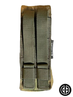 Двойной подсумок Corsair Tactical Gear с клапаном под АК. Мох