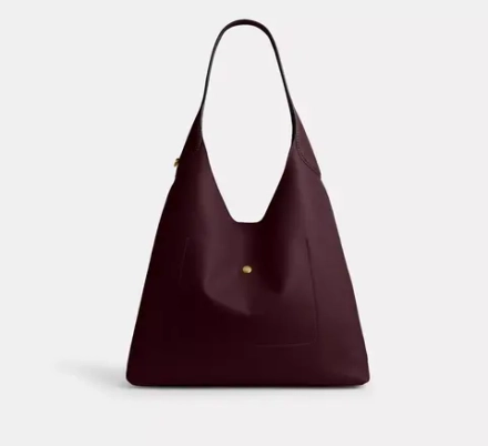 COACH СУМКА ЧЕРЕЗ ПЛЕЧО BROOKLYN 39, БОРДОВЫЙ