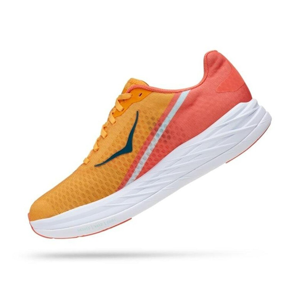 Кроссовки мужские HOKA U ROCKET X Radiant Yellow / Camellia