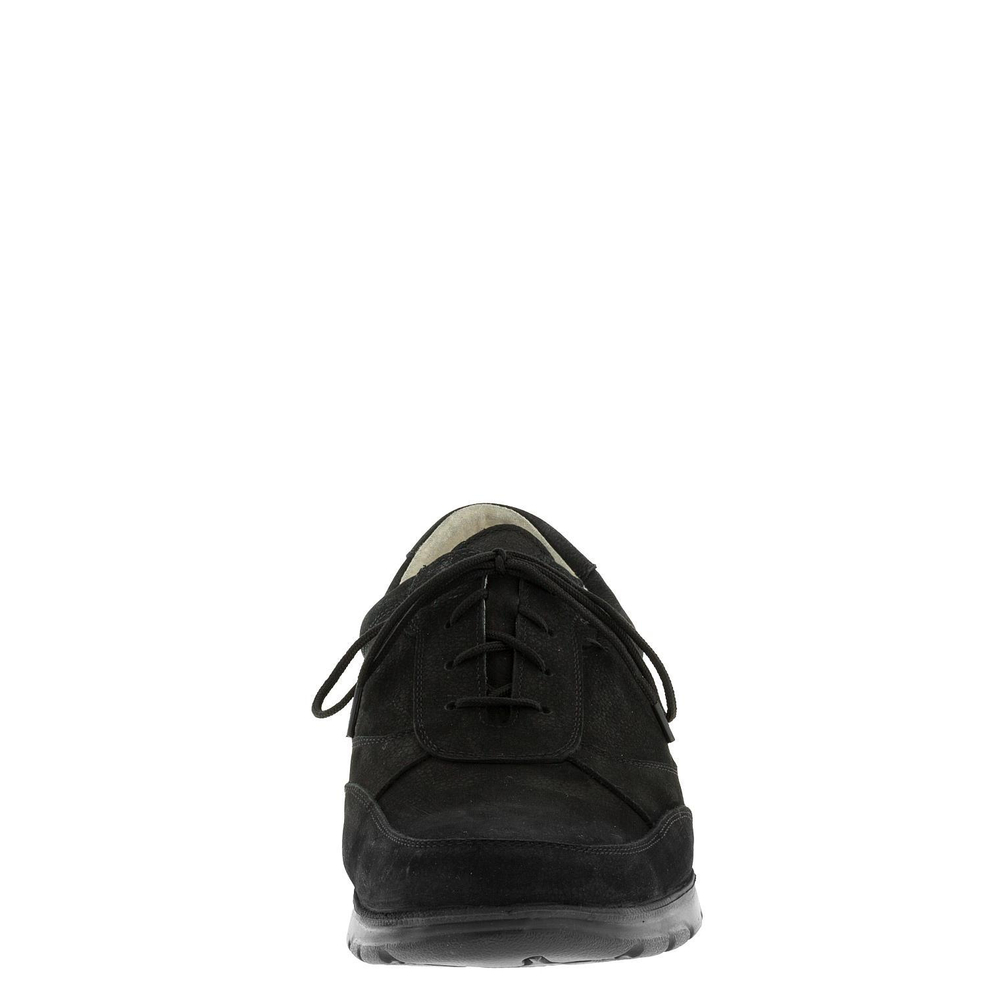 587385 полуботинки мужские черный нубук