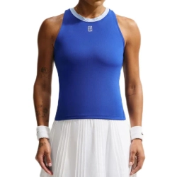 Женский топ теннисный Nike Court Advantage Dri-Fit Tennis - old royal/white