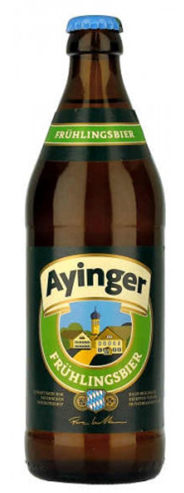 Пиво Аингер Весеннее / Ayinger Frühlingsbier 0.5 л. - стекло(20 шт.)
