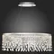 SL6201.103.37 Люстра подвесная ST-Luce Серебристый/Прозрачный LED 1*37W 3000K/4000K/6000K VEGA