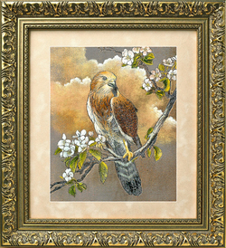 Гравюра "Сокол"