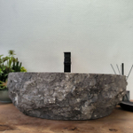 Раковина из мрамора Erozy Grey EM-62957 51*39*16 109