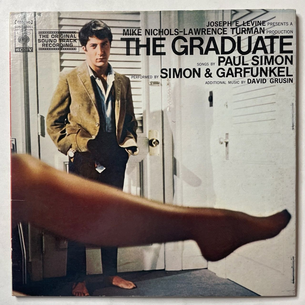 Винтажная виниловая пластинка LP Paul Simon, Simon and Garfunkel, David Grusin The Graduate (Sound Track Recording) (Japan 1969) (No Obi)