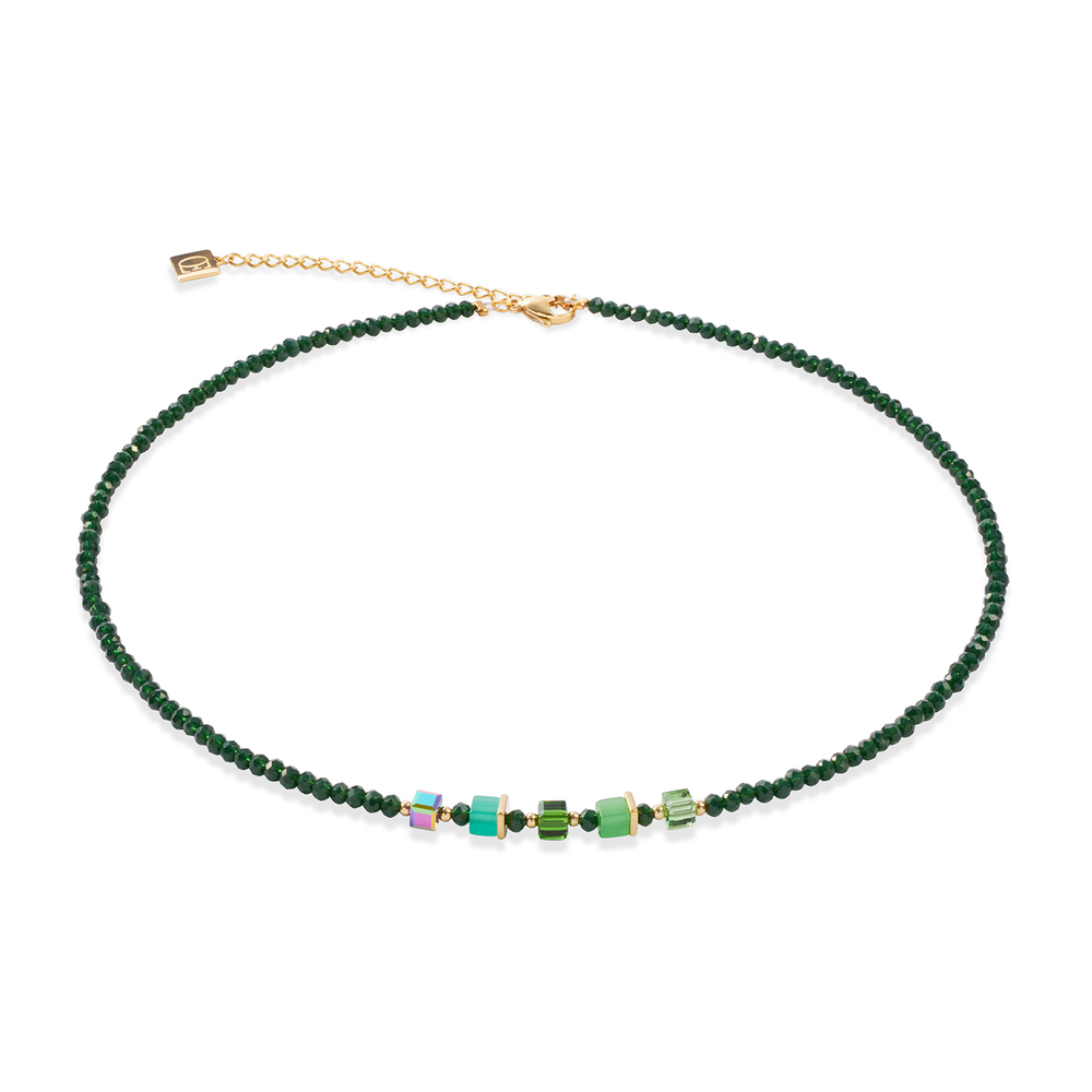 Колье Coeur de Lion Green 4464/10-0500