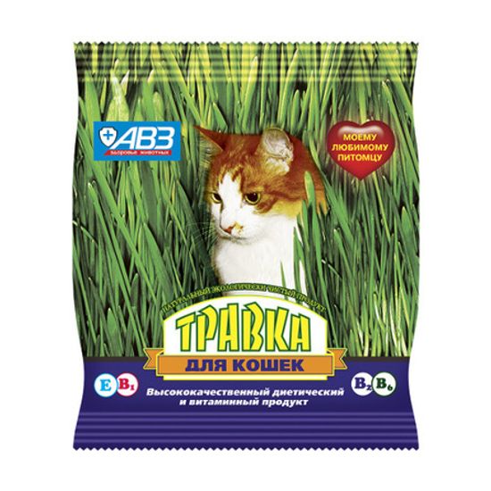 Травка для кошек 30 гр, пакет