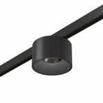 ST669.436.05 Магнитный трековый светильник Черный LED 1*5W 3000K 350Lm Ra&gt;90 36° IP20 D60xH37 24V