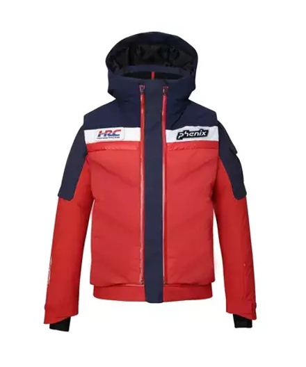 PHENIX куртка горнолыжная HONDA 3way Jacket ESM232OT10 red
