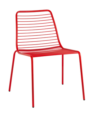 Стул Дели металл красный