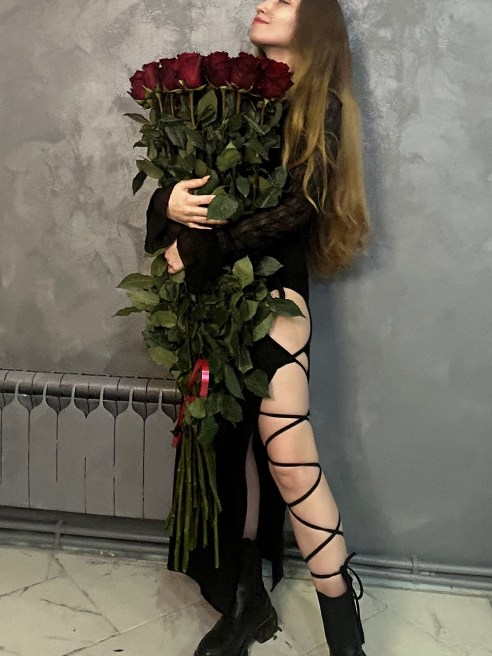 Супер цена ! Роза XXL 120см ВЫШЕ только небо!!!