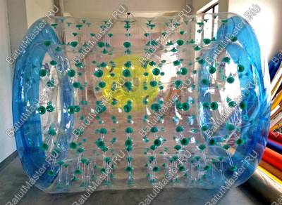 Аттракцион Водный роллер (Гидророллер) «Аквасфера» ПВХ 2*1.8*1.8 м