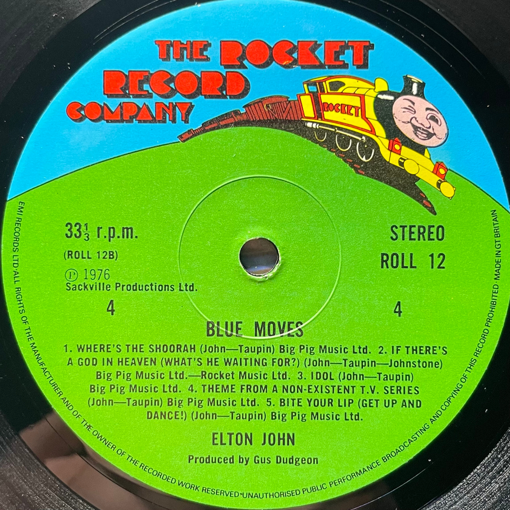 Elton John - Blue Moves 2LP (Англия 1976г.)