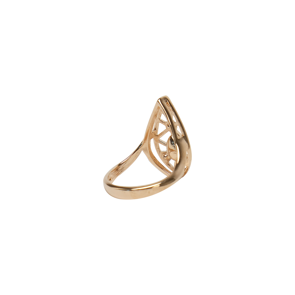 "Сите" кольцо в золотом покрытии из коллекции "Paris" от Jenavi