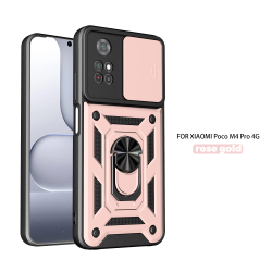 Чехол с кольцом Bumper Case для Xiaomi Poco M4 Pro 4G