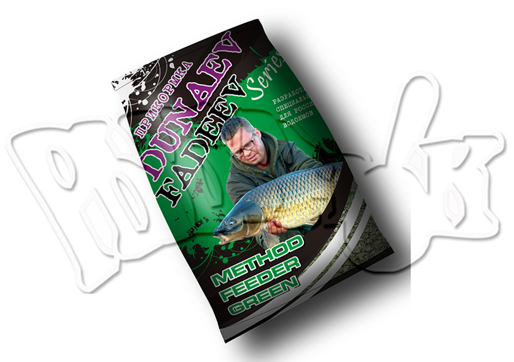Прикормка "DUNAEV-FADEEV" 1 кг Feeder Method Green