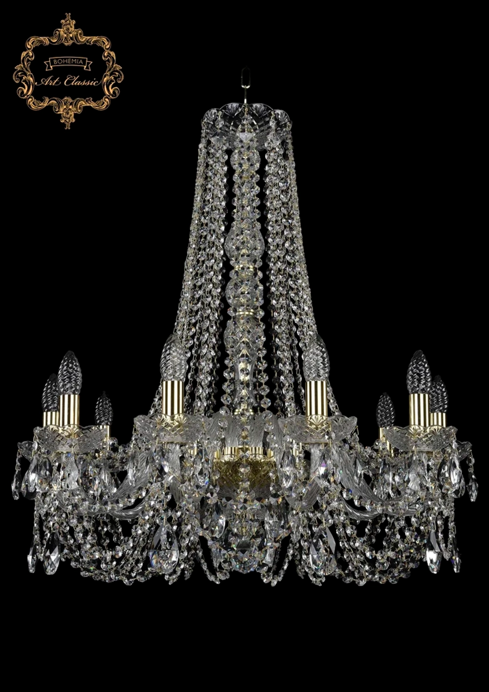 Подвесная люстра Art Classic 11.11.10.240.h-74.Gd.Sp