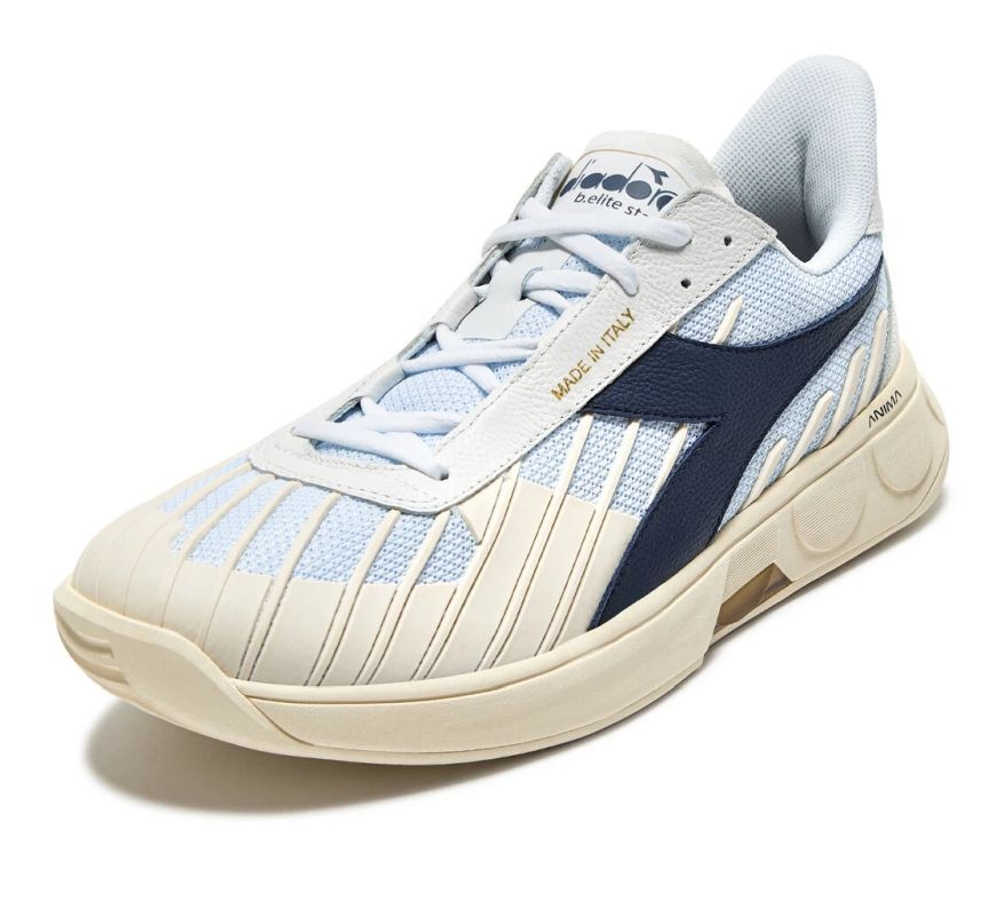 Мужские кроссовки теннисные Diadora B.Elite Star - белый