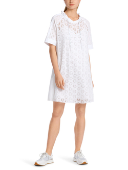 Marc Cain Платье из перфорированной ткани