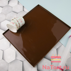 Коврик силиконовый для выпечки рулета с бортиками