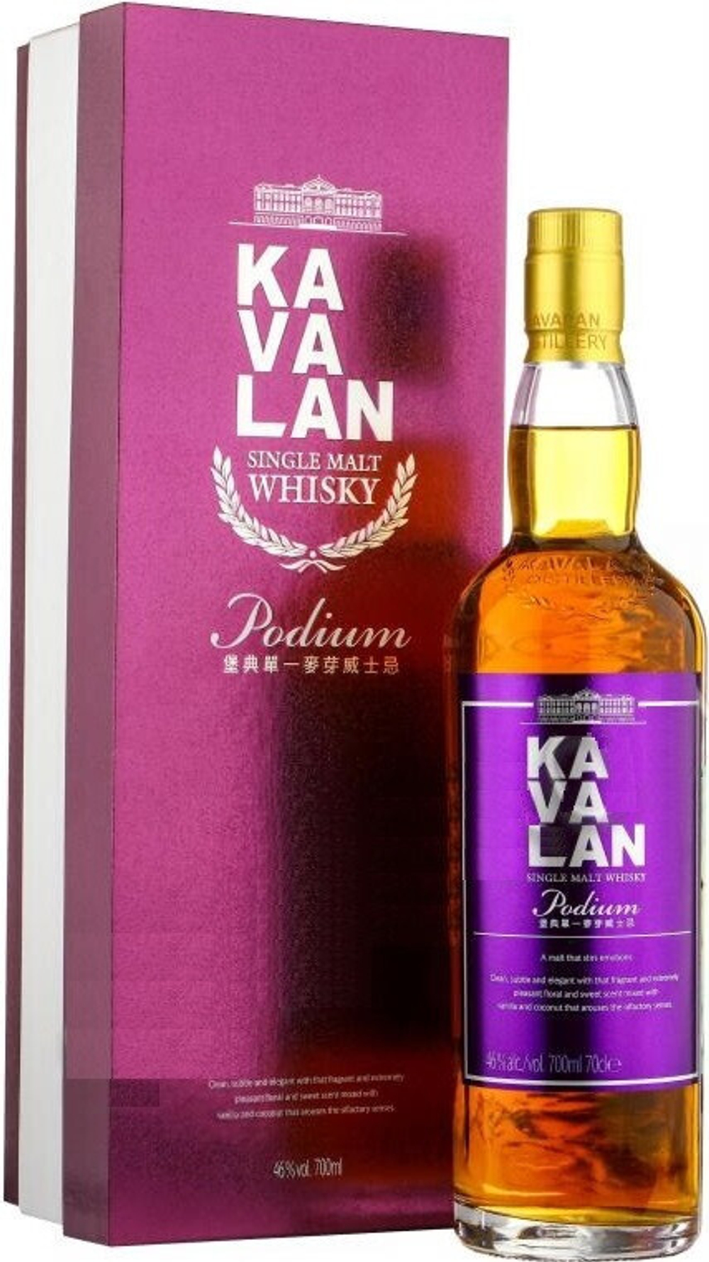 Виски Kavalan Podium, 0.7 л