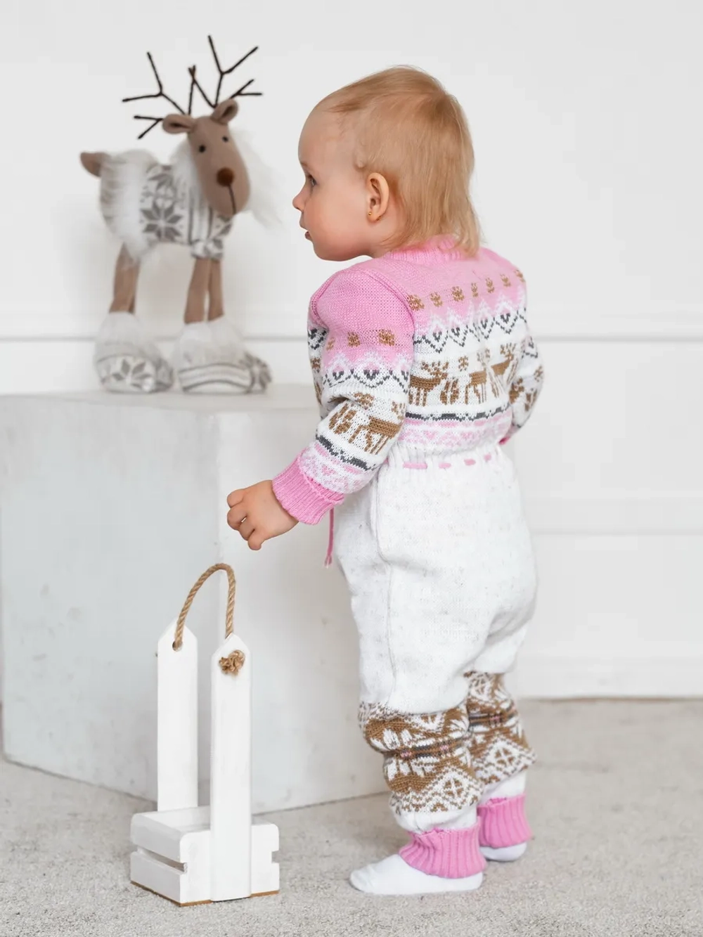 Комбинезон вязаный