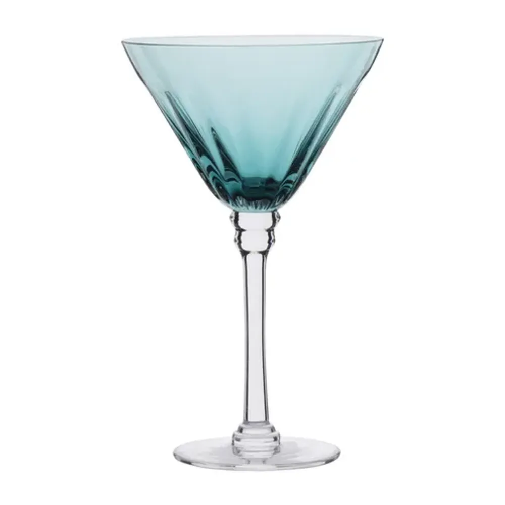 Рюмка коктейльная 350 мл Мартини голубая "Azure" d 12,5 см h19,5 см P.L. - BarWare [4]