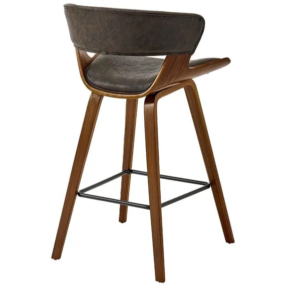 Полубарный стул Krone коричневый