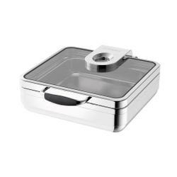 Мармит индукционный 5,5 л 2/3*65 с откидной крышкой и окном 41*48*15 см   SUNNEX